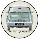 Ford Anglia 105E Deluxe Estate 1961-65 Coaster 6